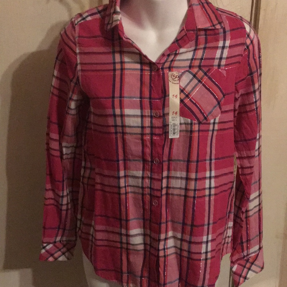 SO button down shirt